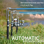 Automatic Fishing Rod Telescopic