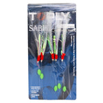 5PCS Barbed Hook Rigs